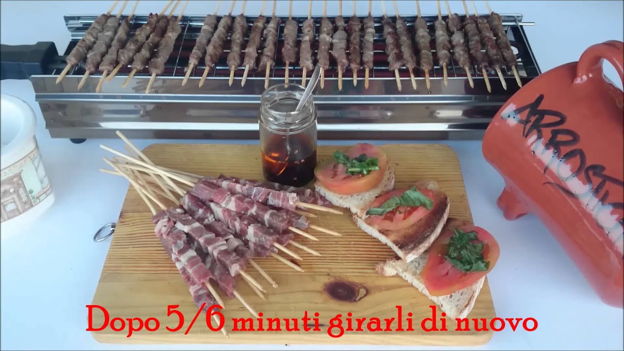 Arrosticini cuoci spiedini elettrico