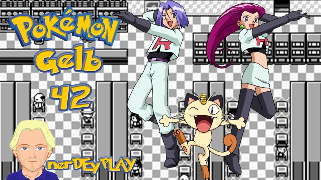 Let's Play Pokémon Gelb #42: Team Rocket Versteck in der Prismania City Spielhalle