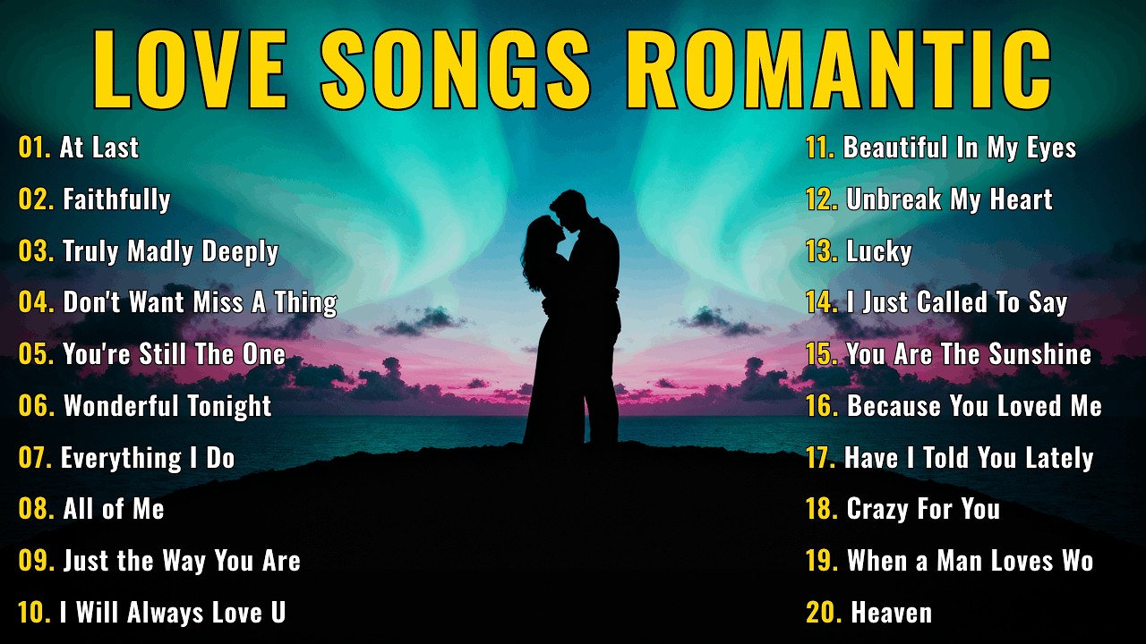 Romantic Love Songs 80s 90s ♥ Oldies But Goodies ♥ Whitney Houston, Celine Dion, Air Supply