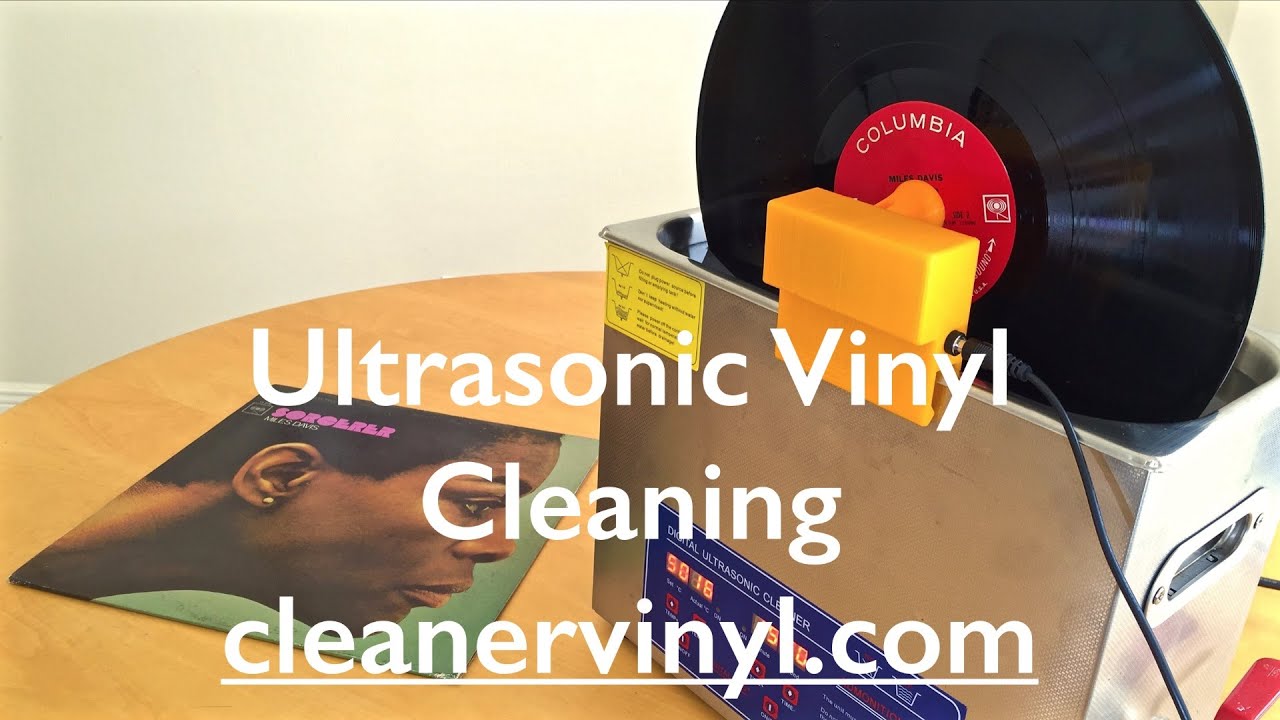 CleanerVinyl: Vinyl Record Cleaning Attachment for a Standard Ultrasonic Bath