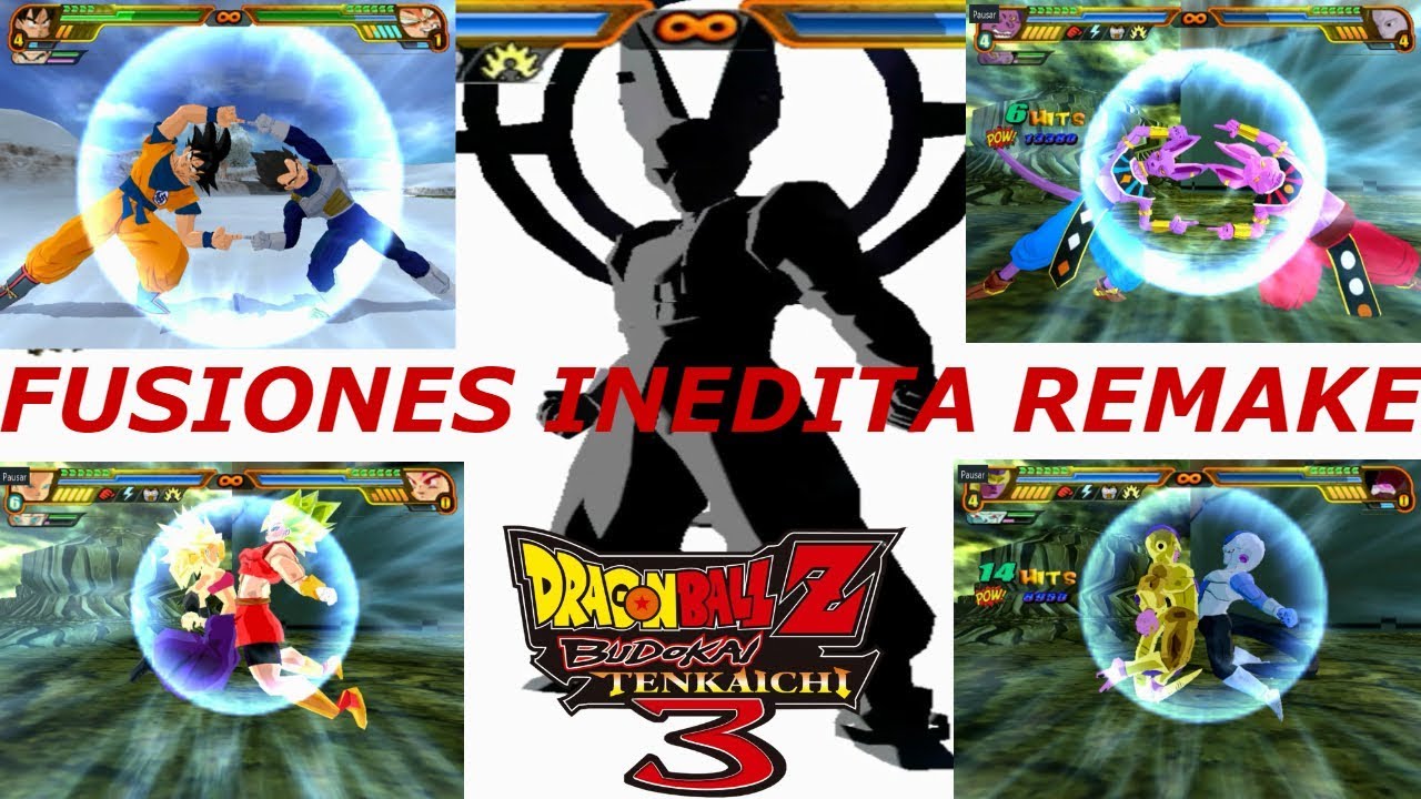 TODAS LAS FUSIONES DE LA NUEVA ISO INEDITA REMAKE (PROXIMAMENTE) - DBZ BT3