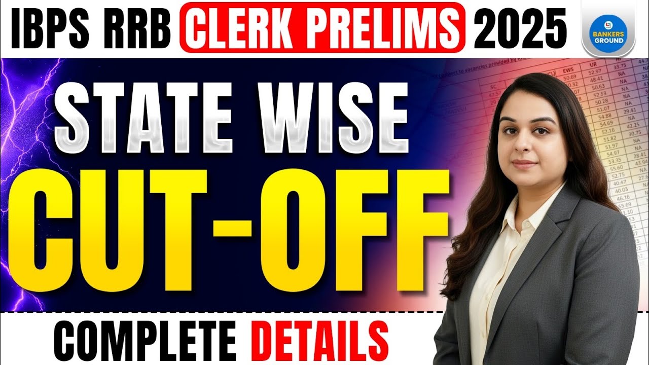 IBPS RRB Clerk Prelims 2025 State Wise Cut Off | Expected & Previous Year Cutoff #rrb