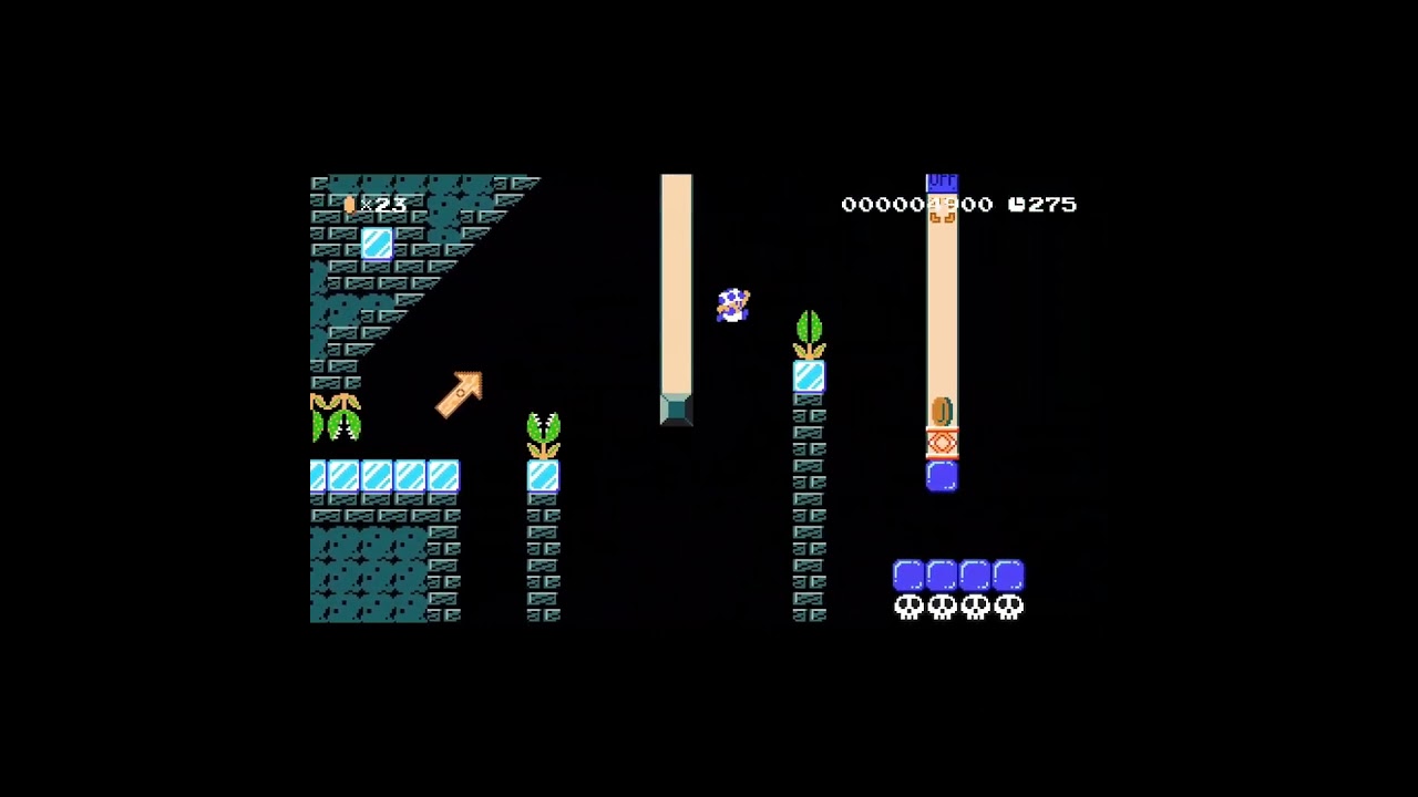 Parakarry★ (Platforming) by PRINCE #shorts 🍄Super Mario Maker 2 ✹Switch✹ No Commentary #cte