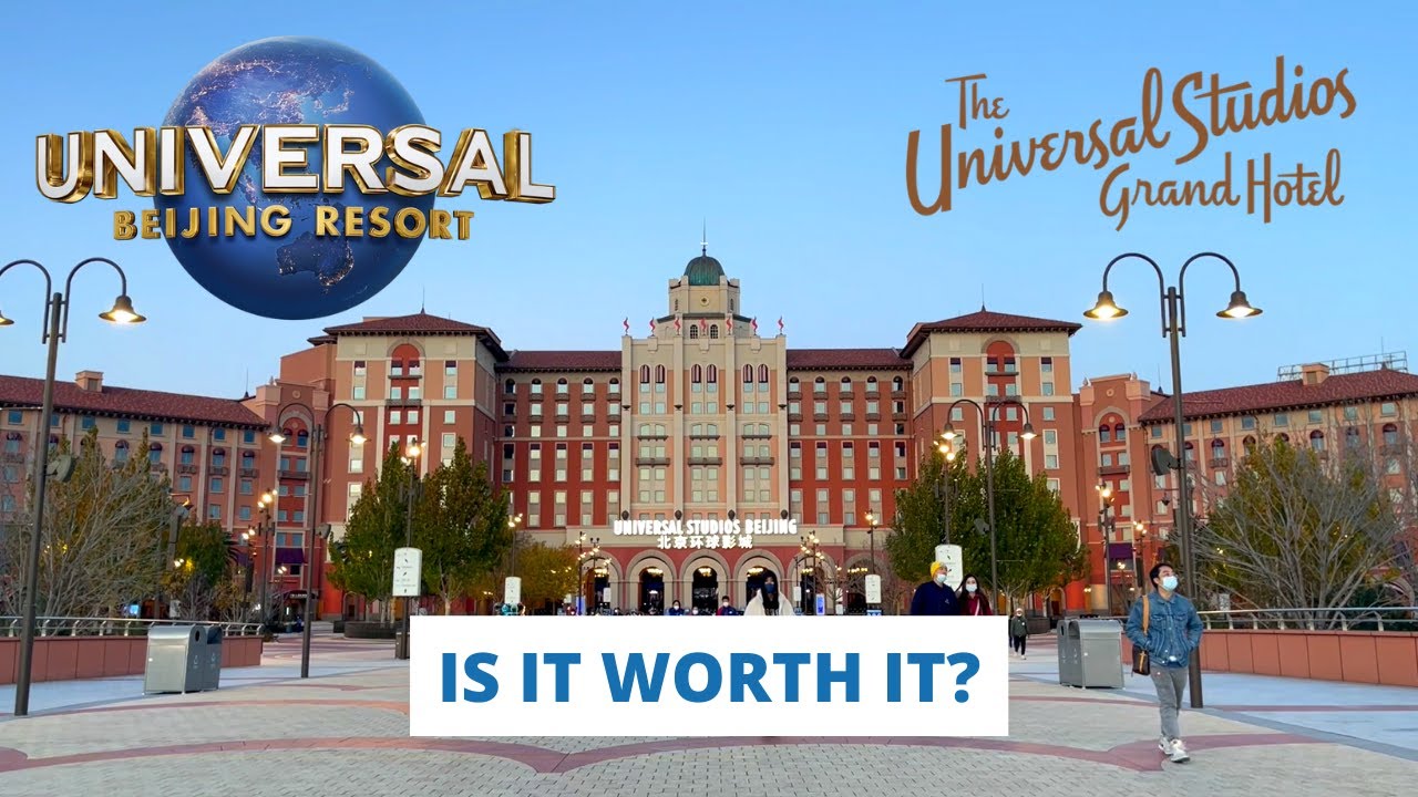 The Universal Studios Grand Hotel - Hotel and Room Tour - Universal Beijing Resort Trip Part 3