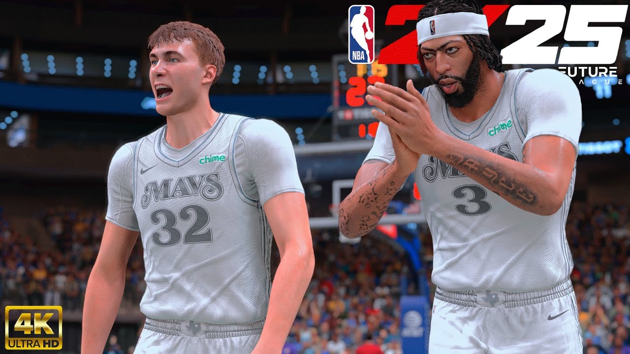 Дебют Купера Флэгга в «Маверикс»! | Режим «Новая лига» в NBA 2K25 | «Лейкерс» против «Маверикс»