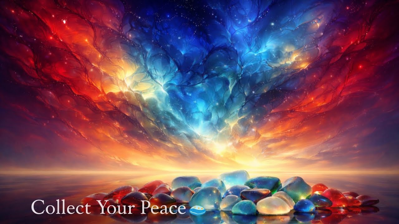 Sea Glass Sky 🌊✨ | 3-Minute Calm Reset • Relaxing Ocean Reflections & Healing Light
