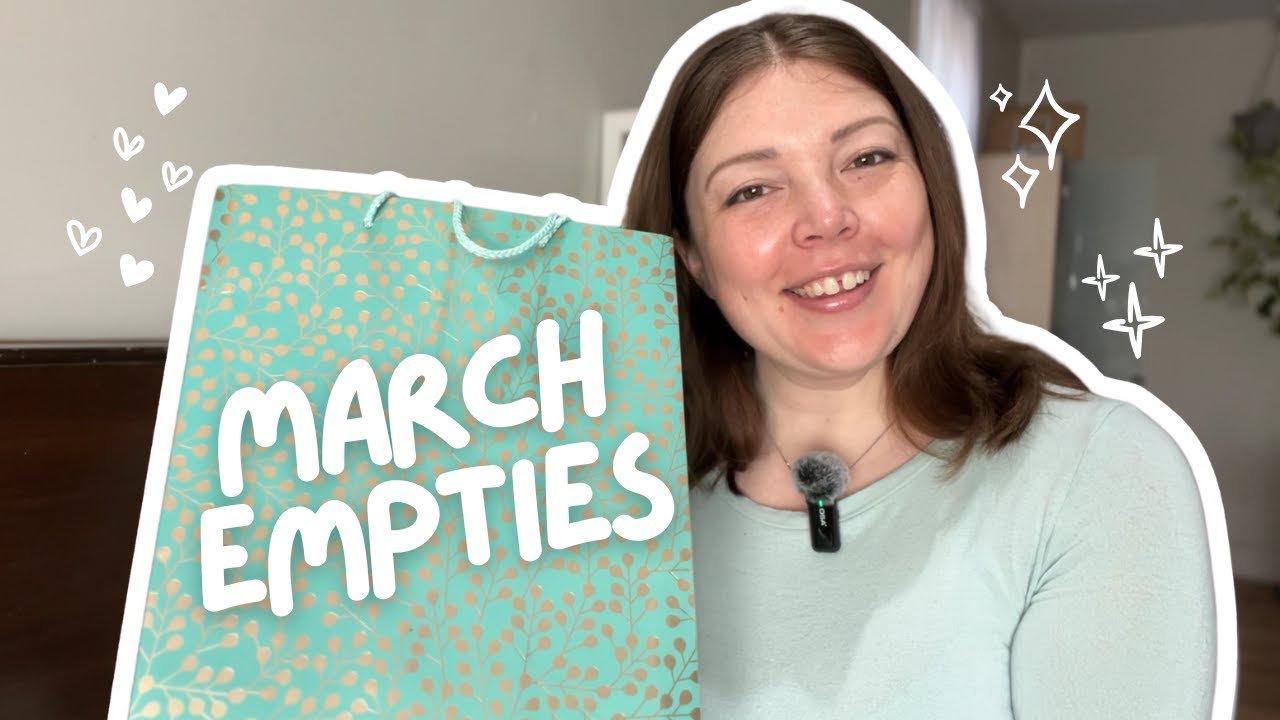 March Empties! #projectpanning