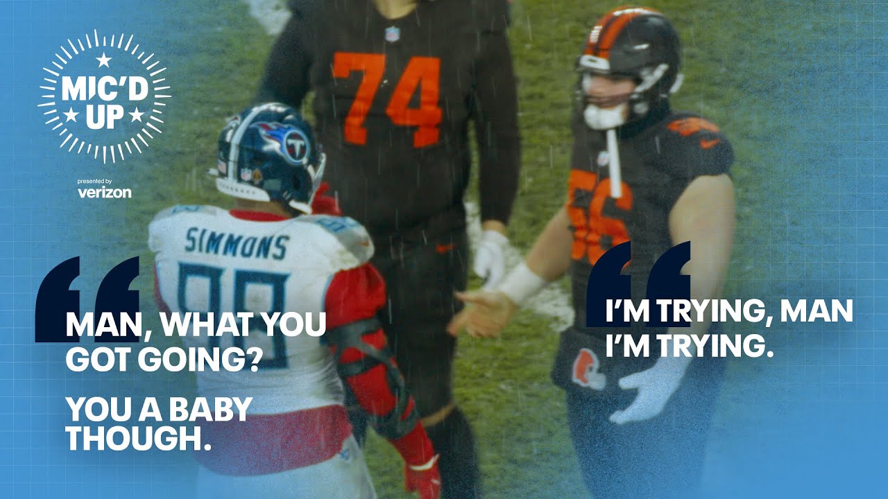 Jeffery Simmons Week 14 at Browns | Mic'd Up