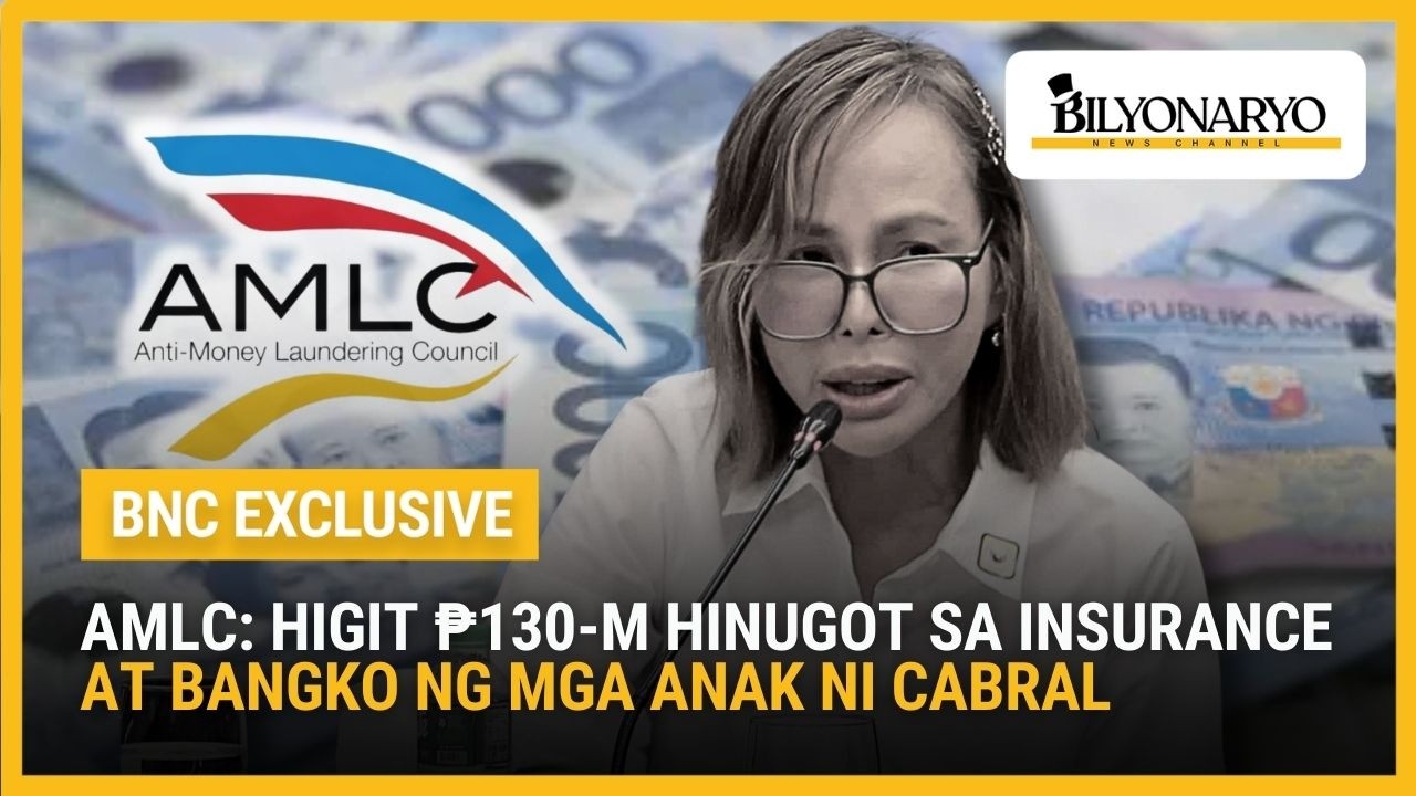 AMLC: ₱130-M hinugot sa bank at insurance ng magkapatid na anak ni Catalina Cabral | Agenda