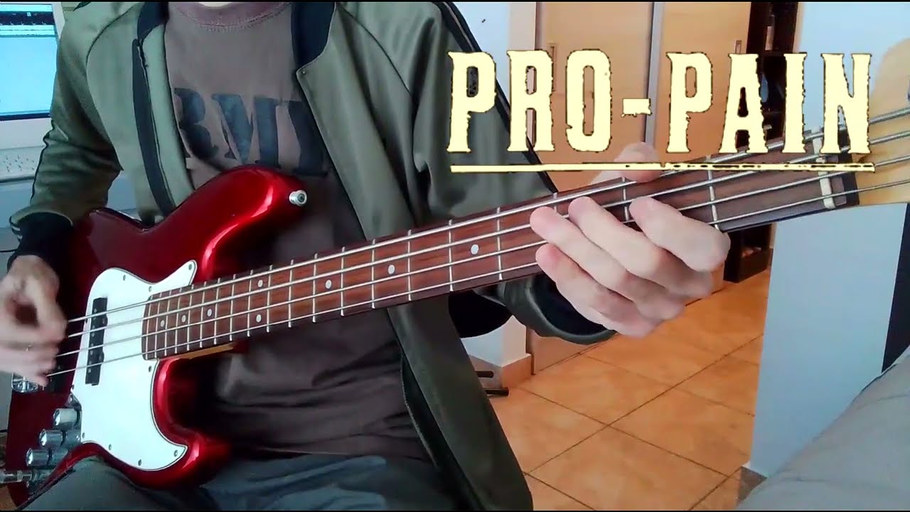 Pro-Pain 'Make War (Not Love)' BASS Cover #propain #basscover #nyhc #hardcore
