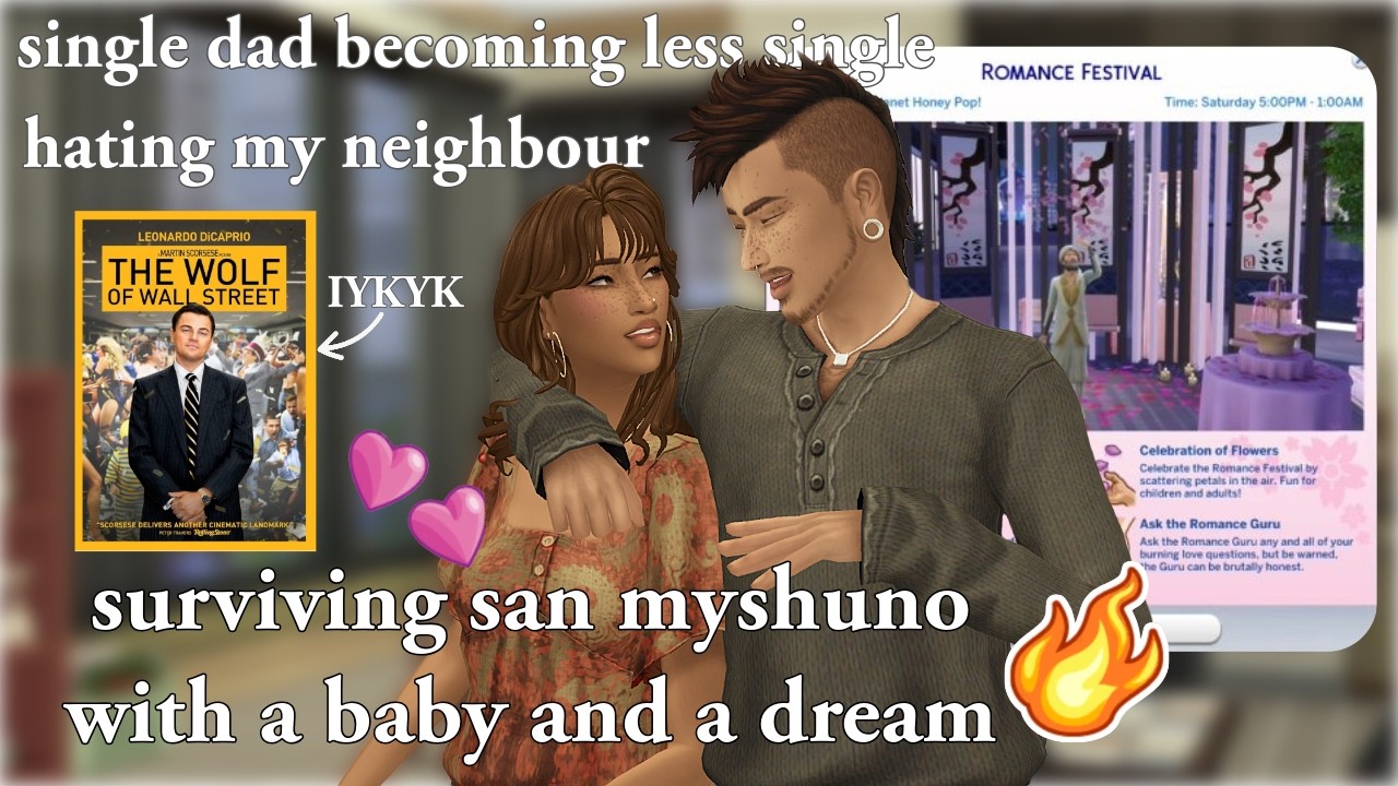 hating my neighbour & going to the romance festival! ✦ sims with smoll ep.2
