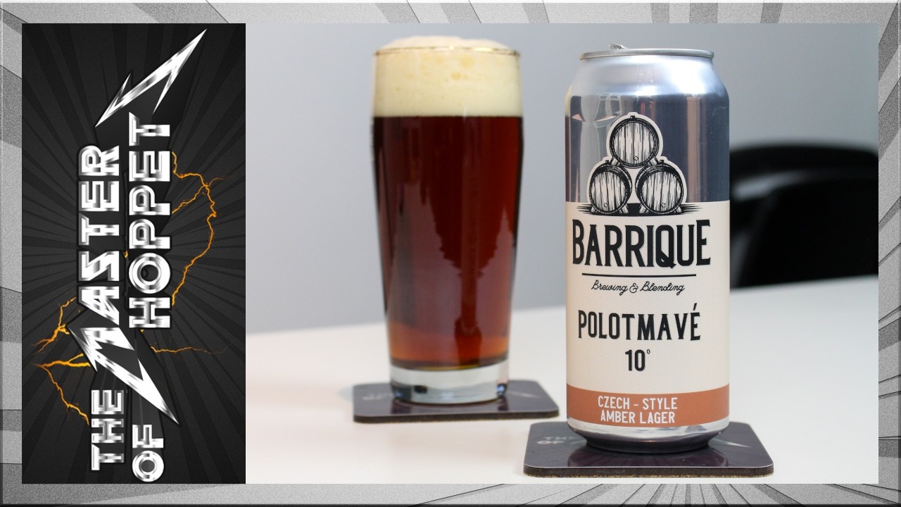 Barrique Polotmav&eacute; 10&deg; (Чешский янтарный лагер, дважды отваренный и выдержанный в дубовых бочках!...