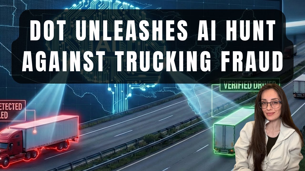From CDL Mills to Chameleon Carriers: Can AI Clean Up Trucking?