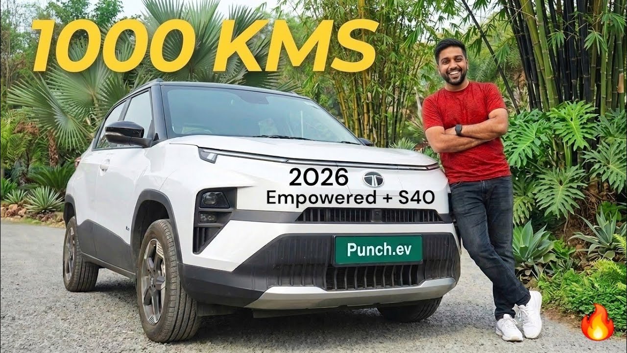 1000 Kms With Tata Punch EV 2026 ! My Honest Experience 🤔🔥🔥🚀 @tata.evofficial  #tatapunchev 