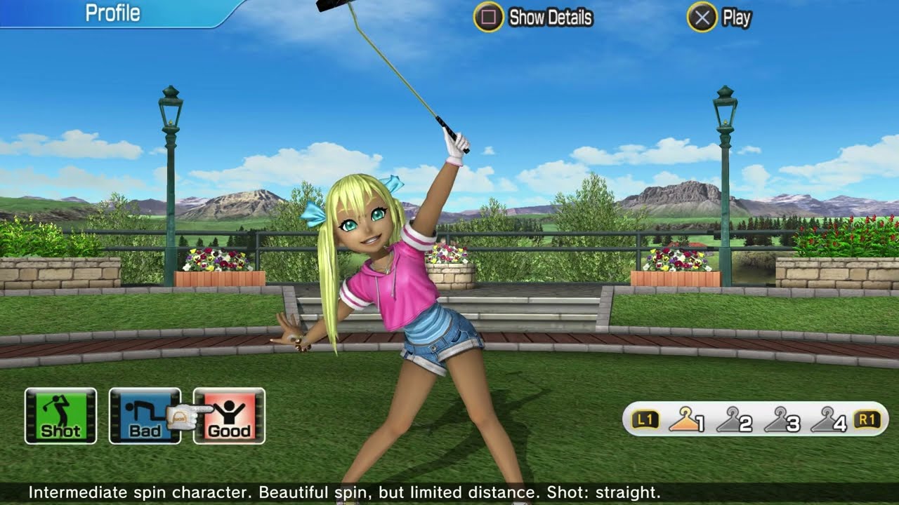 Hot Shots Golf: World Invitational | All Lani Animations(60fps)