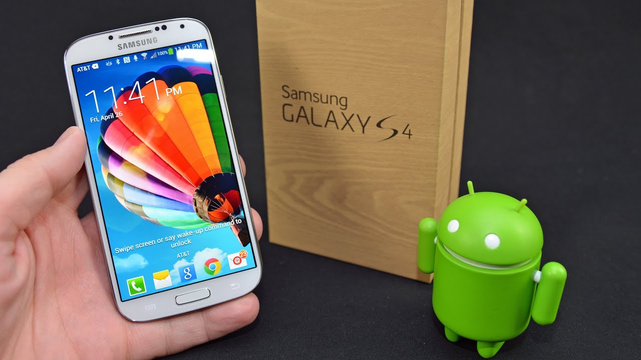 Samsung Galaxy S4: распаковка и обзор