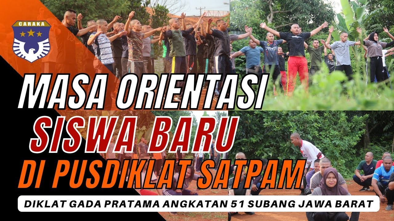 Tes Samapta Masuk Pusdiklat Satpam Siswa Baru Kualifikasi Gada Pratama Angkatan 51 Subang Jawa Barat