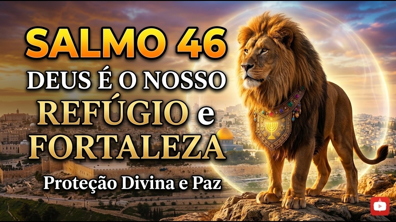 Salmo 46 - Cantado - Um dos salmos mais lindos da Bíblia, cantado numa linda canção. #motivational