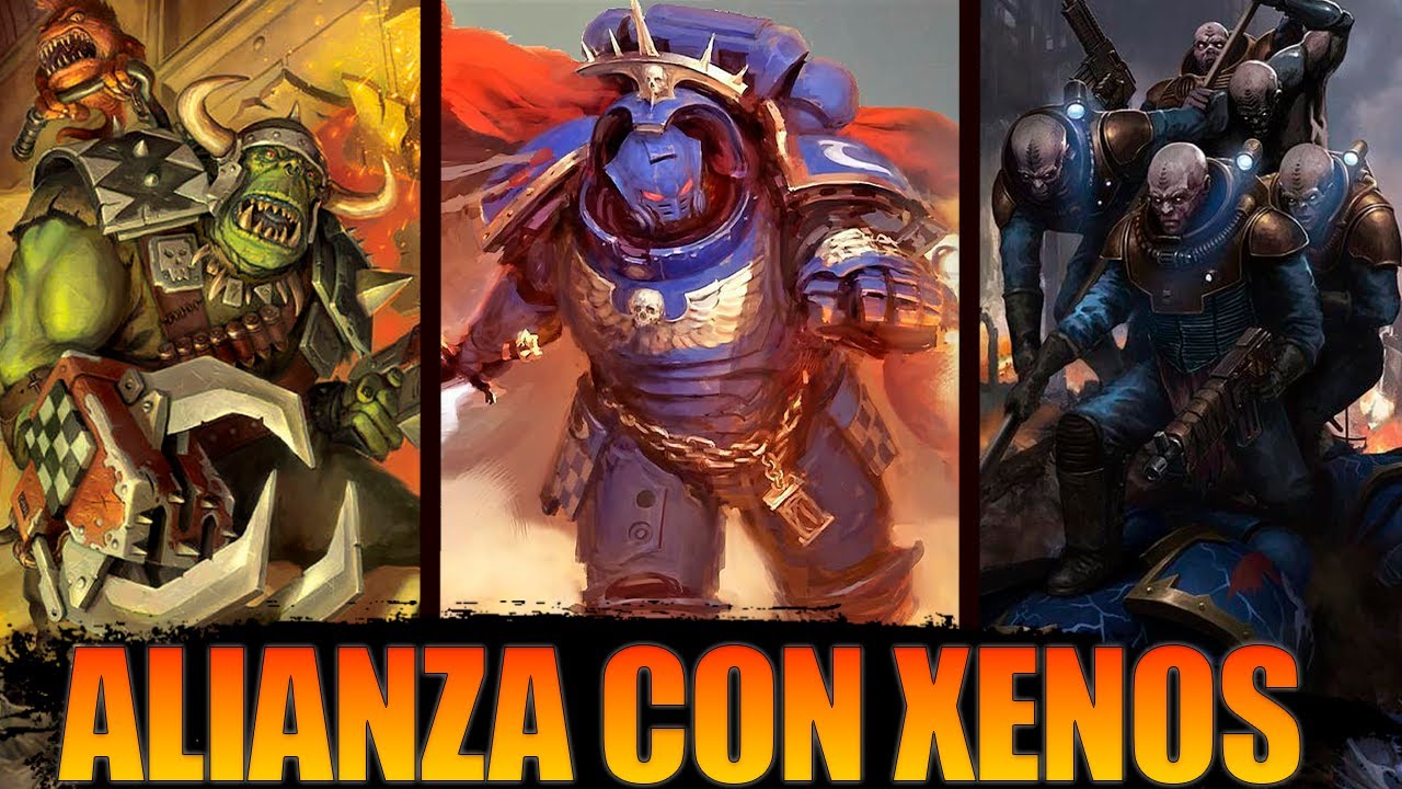 EL IMPERIO SE UNE A LOS ORKOS Y TIRÁNIDOS PARA LUCHAR CONTRA EL CAOS!