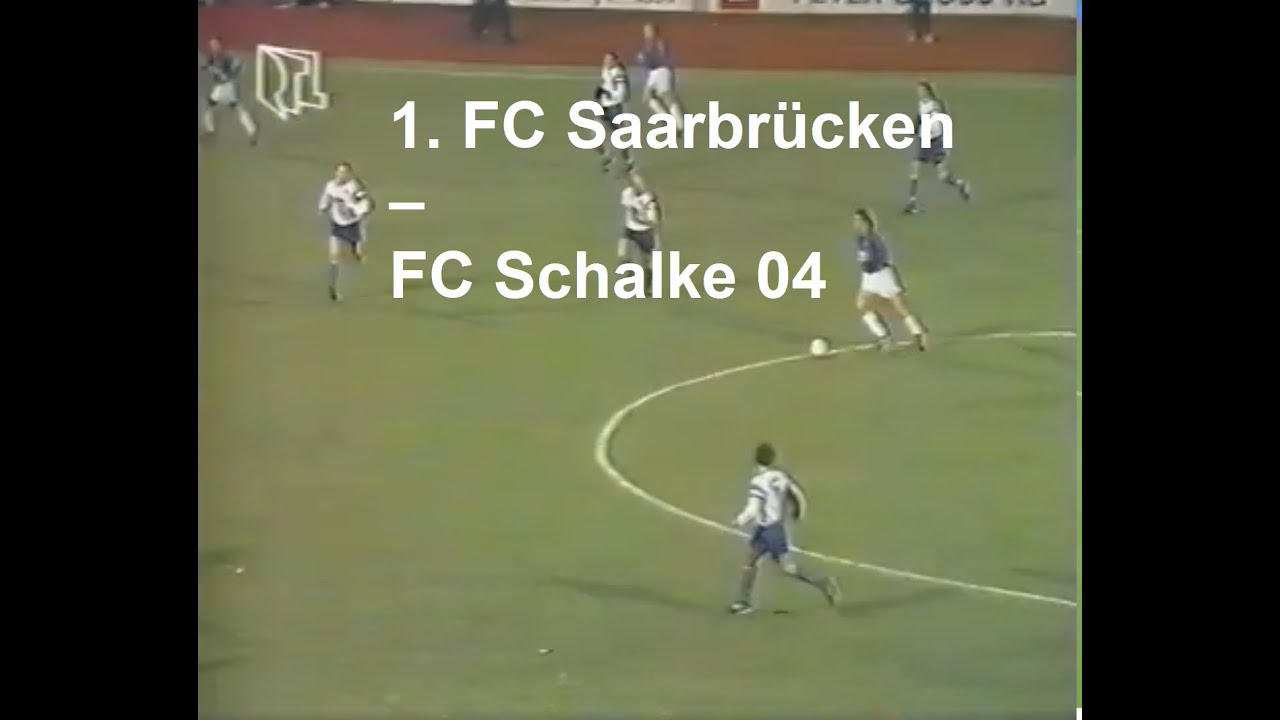 90/91 1. FC Saarbrücken – FC Schalke 04