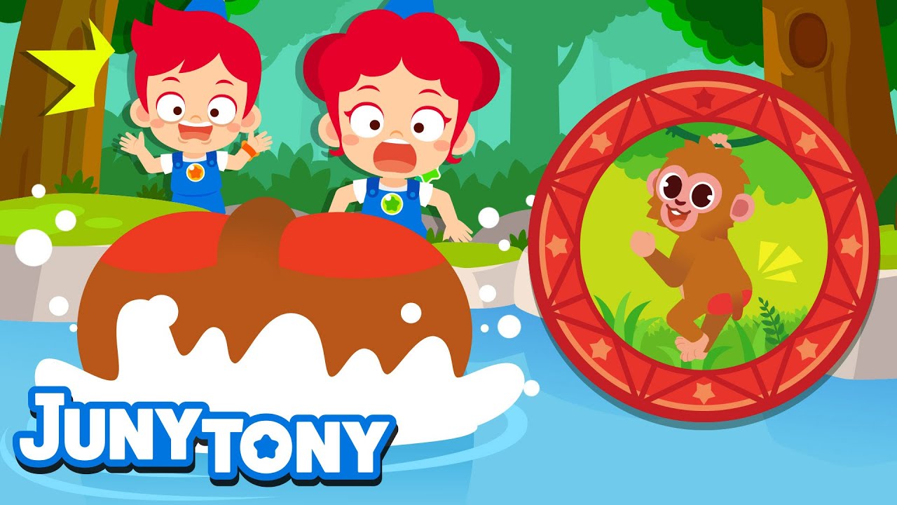 Kenapa Bokong Monyet Merah🐒 | Monyet dan Lainnya | Lagu Pertanyaan Umum | Lagu Anak | JunyTony