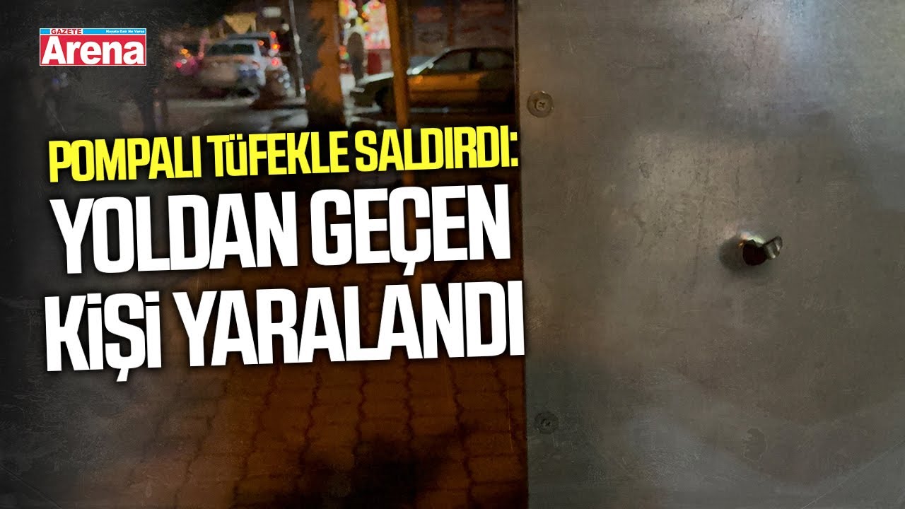 Samsun&rsquo;da pompalı saldırı: Yoldan ge&ccedil;en kişi yaralandı