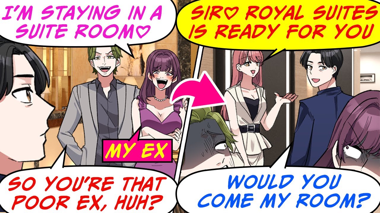 [Manga Dub] I Saw My Ex at a Luxury Hotel. She Mocked Me Until My Secretary Took Me to the Top Floor