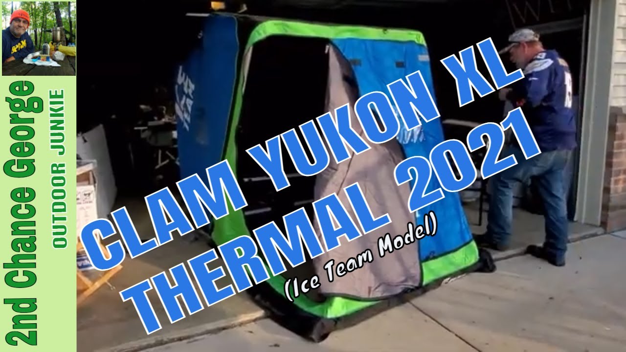 Clam Yukon Xl Ice Trap (Ice Team) 2021 - Initial setup and review