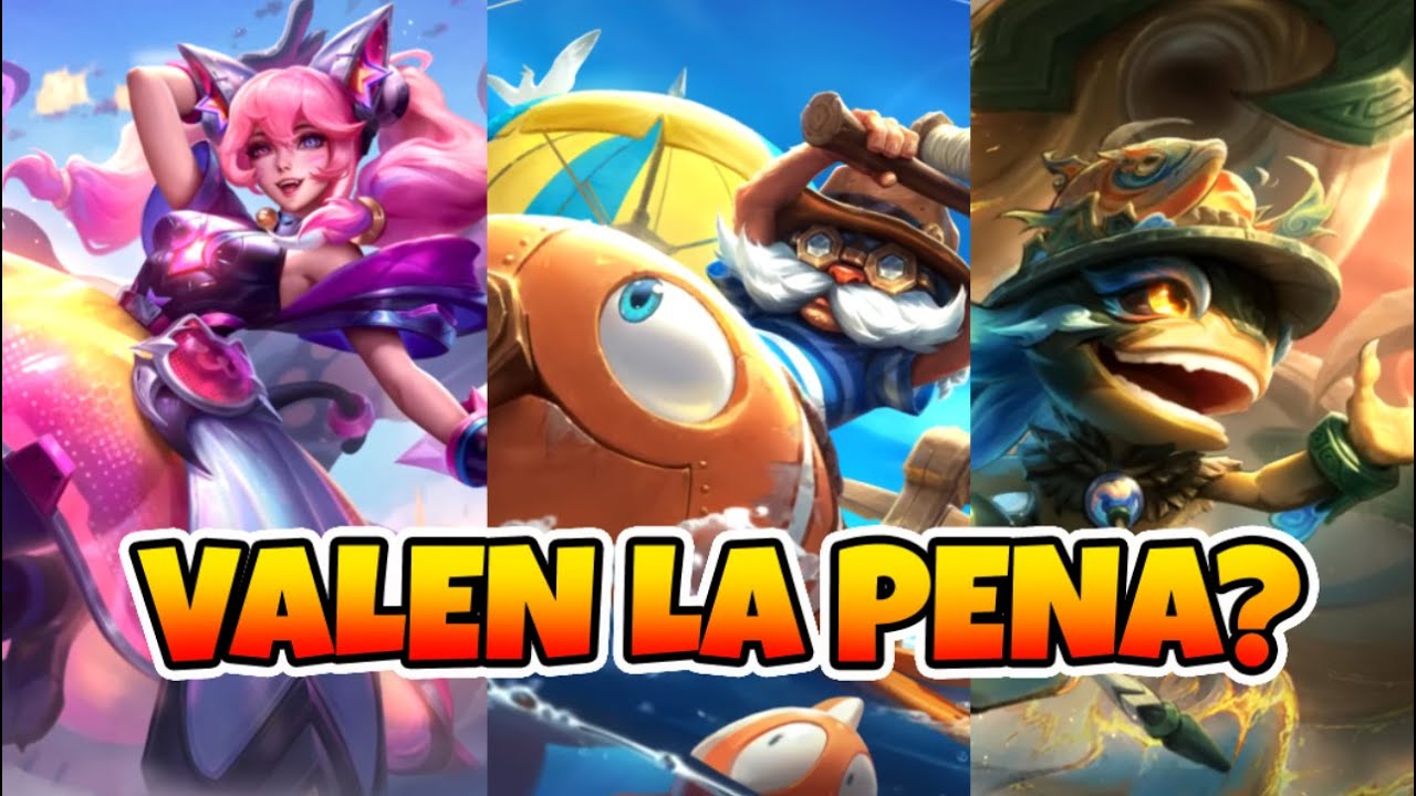 SKINS SHAN HAI SCROLLS + VARIAS WILD RIFT 🐉 MERECEN LA PENA? LEAGUE OF LEGENDS!