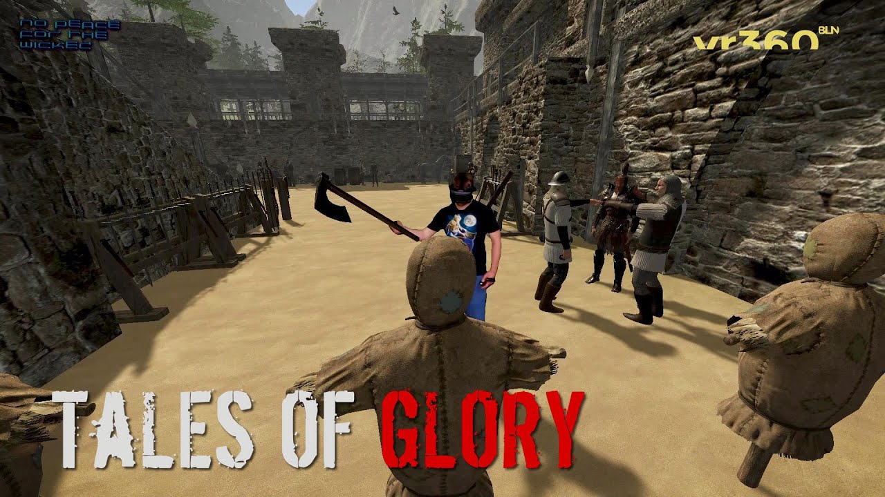 Tales Of Glory - practice medieval life in VR MIXED REALITY Gameplay