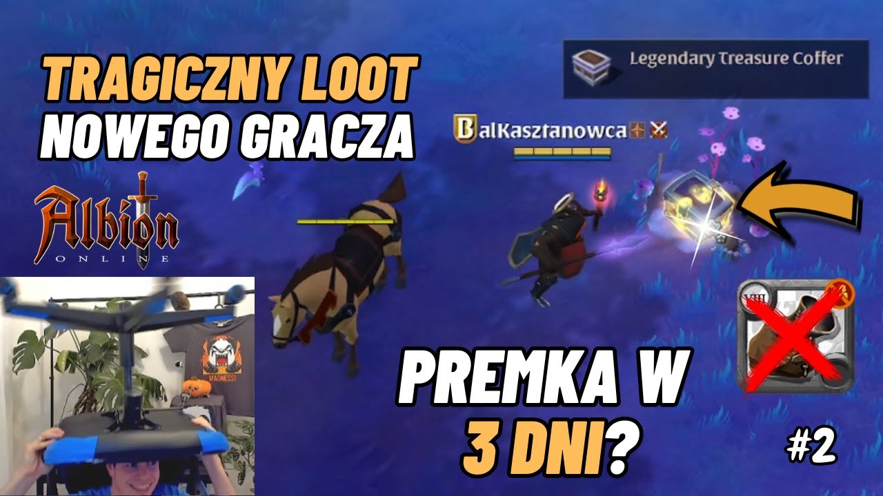Tragiczny loot! PREMKA W 3 DNI na nowym koncie! #2 - Albion Online