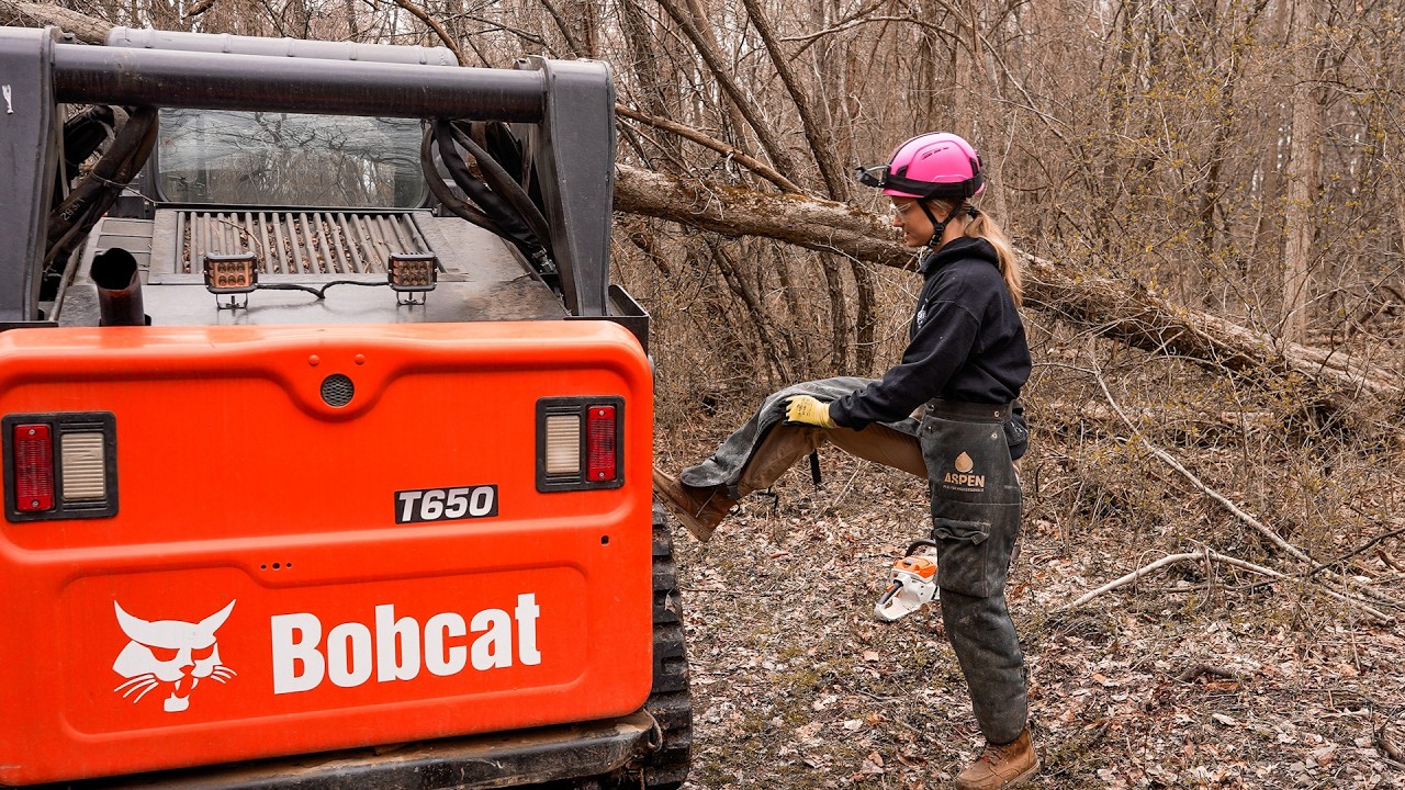 Trail Clearing with the Stihl MSA300