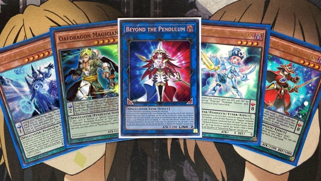 My Pendulum Magician Yugioh Deck Profile for Post Dimension Force