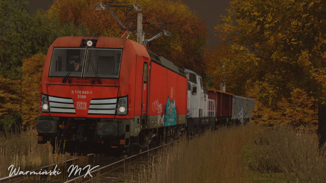 Pociągi w symulatorze MaSzyna - LK53