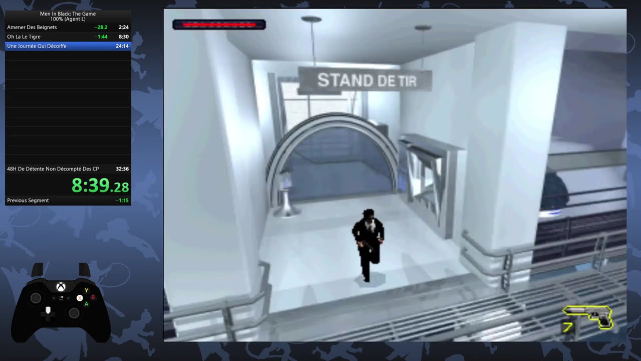 [PB] Men In Black: The Game (PS1) in 29:16 - 100% (Agent L%)