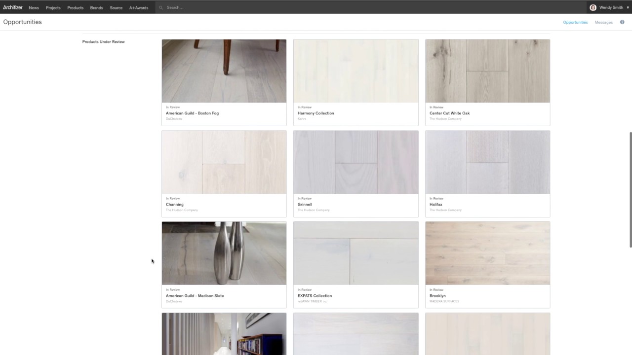 Architizer: Understanding an Opportunity (Manufacturers)