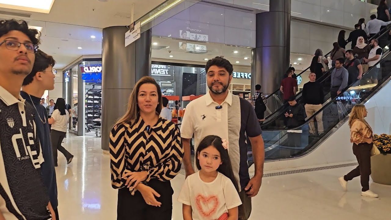  FUI NO SHOPPING PELA PRIMEIRA VEZ COM MEUS ENTEADOS EM DAO PAULO