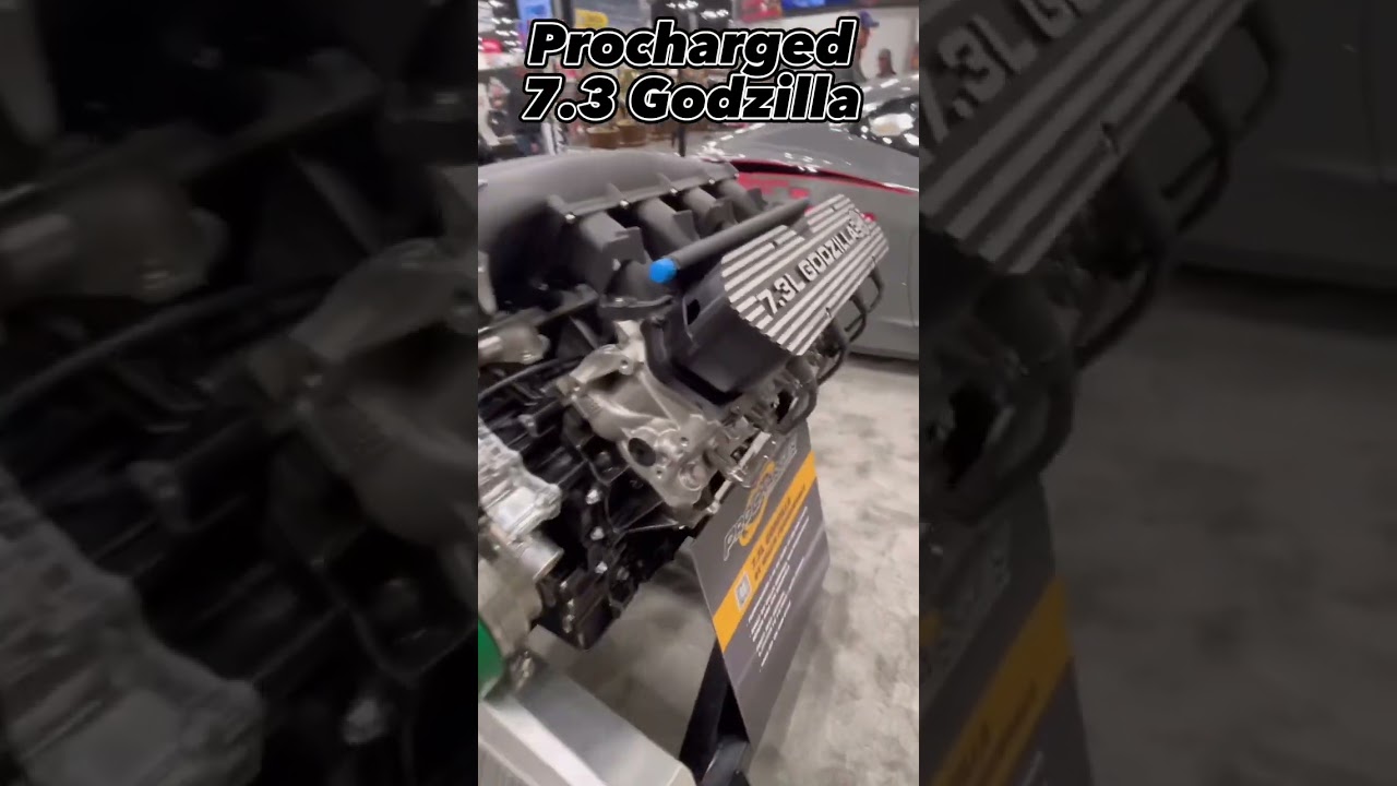 Worlds Most Powerful 🔥Procharged 7.3 Ford Godzilla 🏁By Willis Performance at PRI 