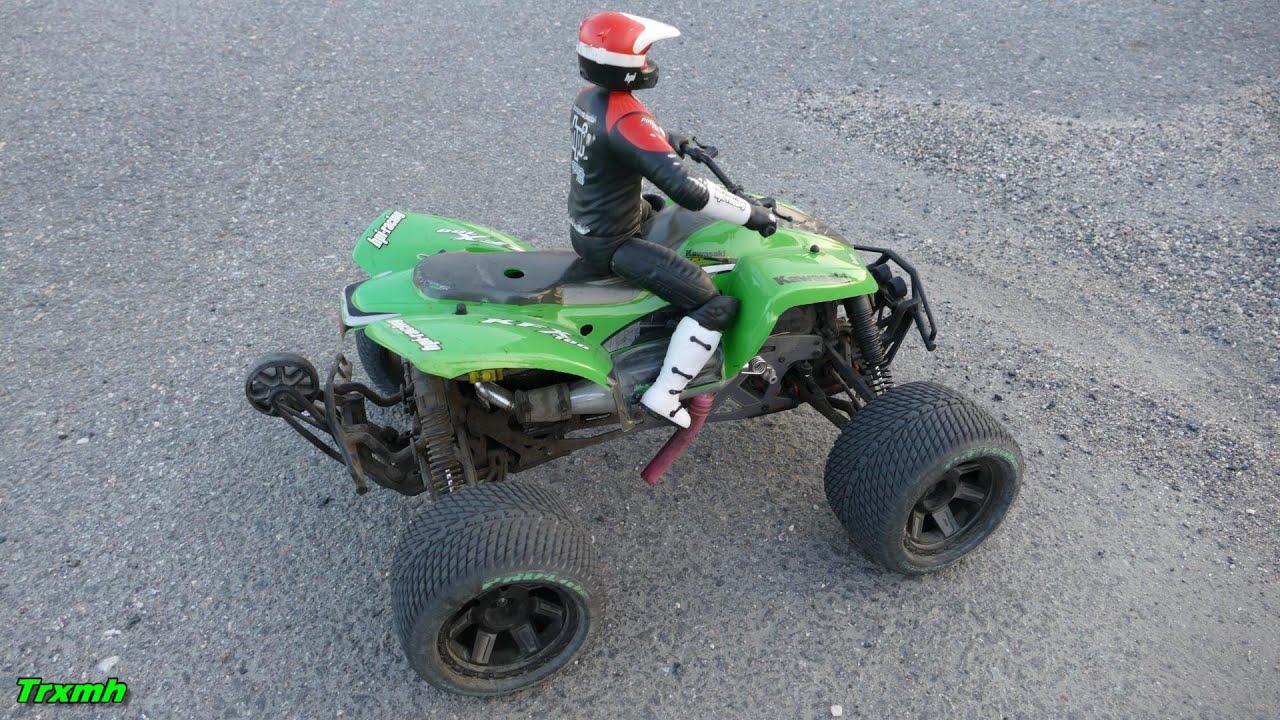 HPI Savage X 4.6 ATV Quad Rider Run