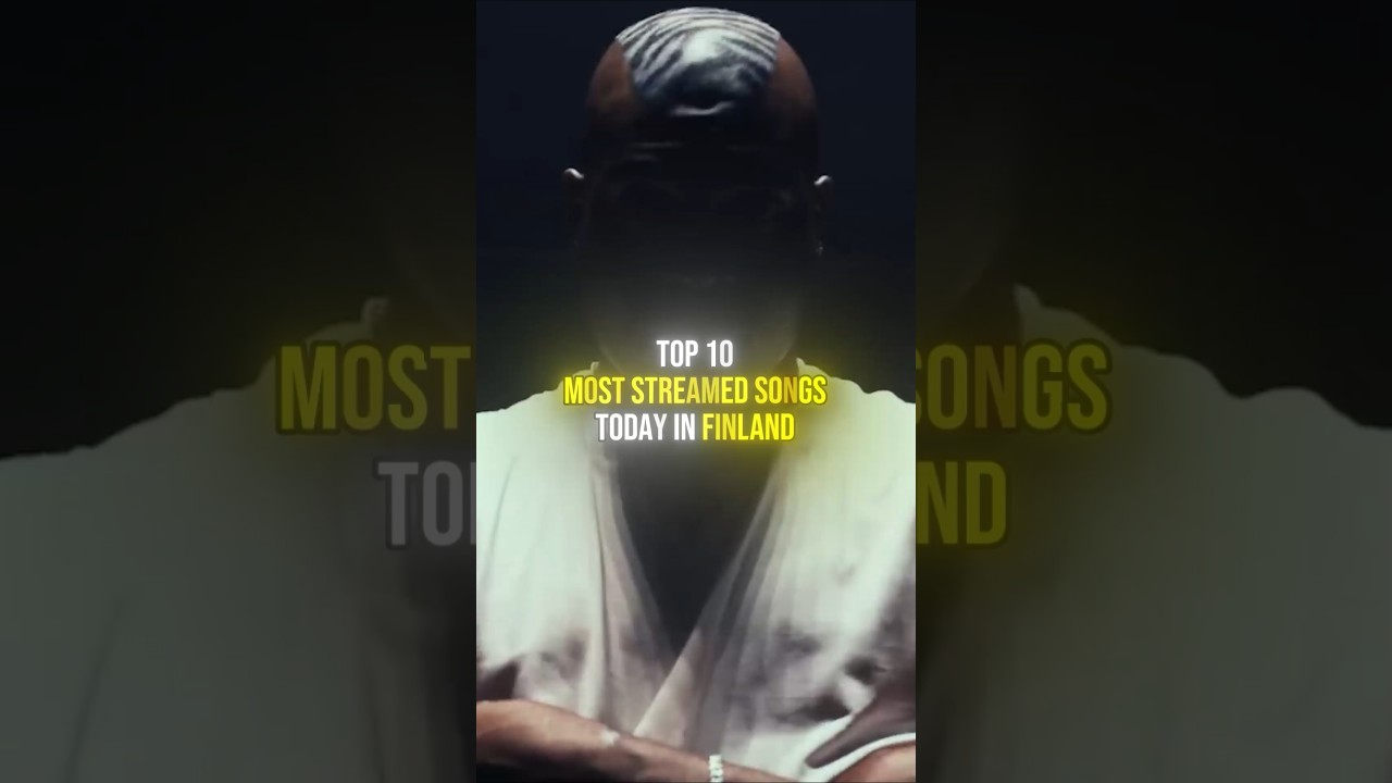 Top 10 MOST STREAMED SONGS today in Finland 🇫🇮🎶 #shorts #finland #finlandia #top10 #music #song