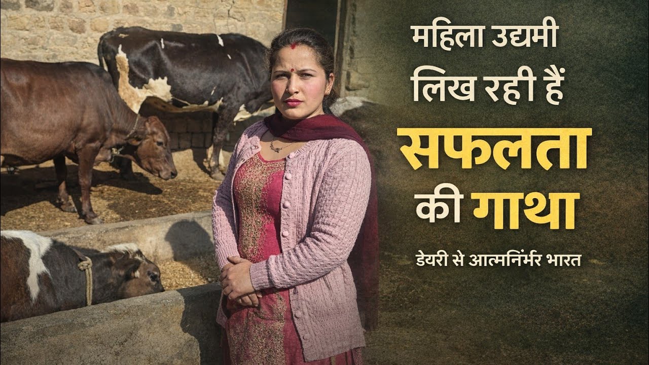 Pahadon ki Beti, Dairy ki Shakti”