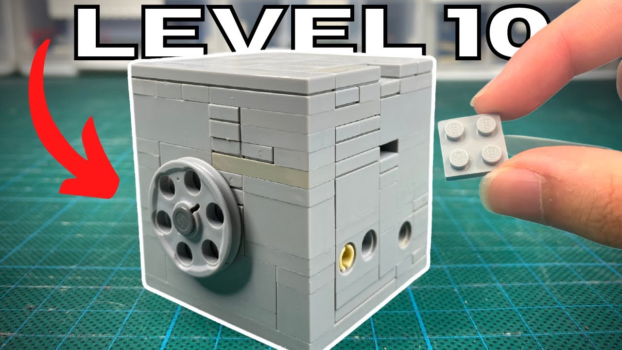 I made the HARDEST Lego Puzzle Box!! (30+ STEPS)