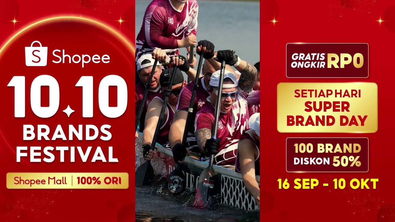 Kunci Kesuksesan 100% Adalah Tekad | Shopee 10.10 Brands Festival