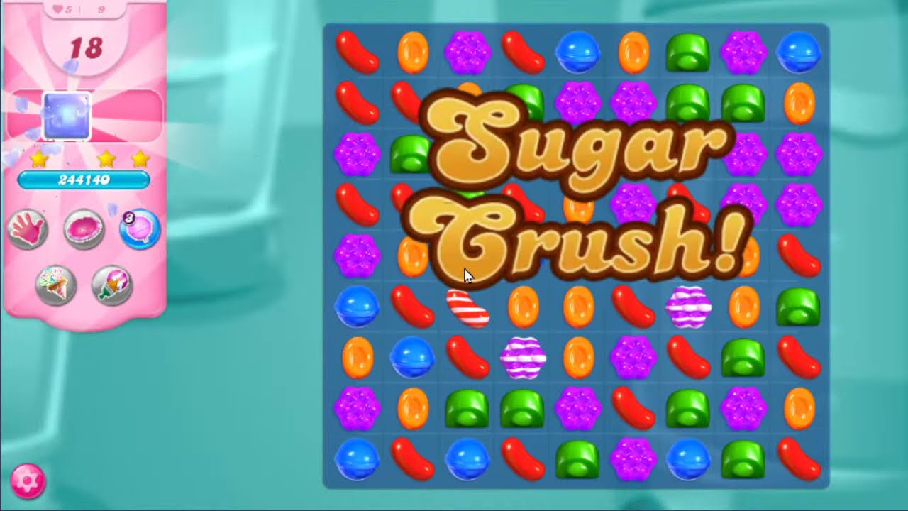 糖糖遊戲 Candy Crush Level 1 to Level 64