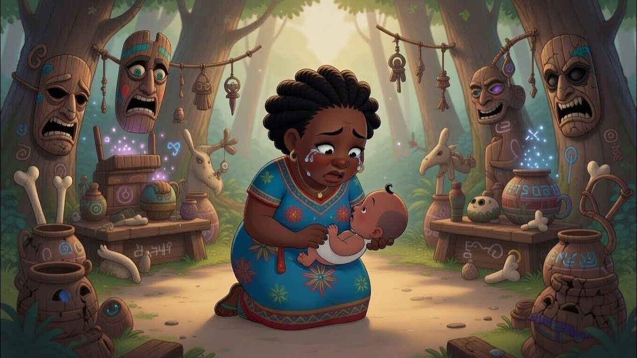 Her Baby was a Gift from The Shrine, The baby Disappeared after Three Months 