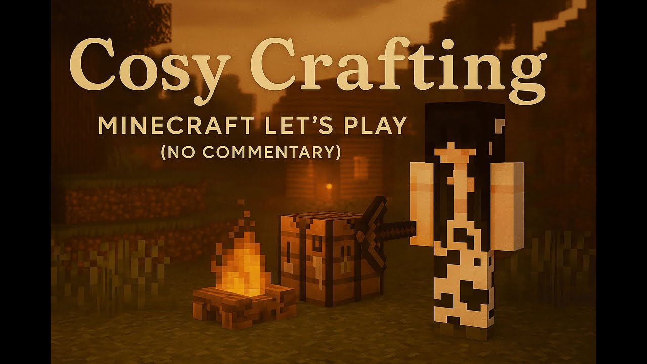 COSY CRAFTING EP 1| MINECRAFT (NO COMMENTARY)