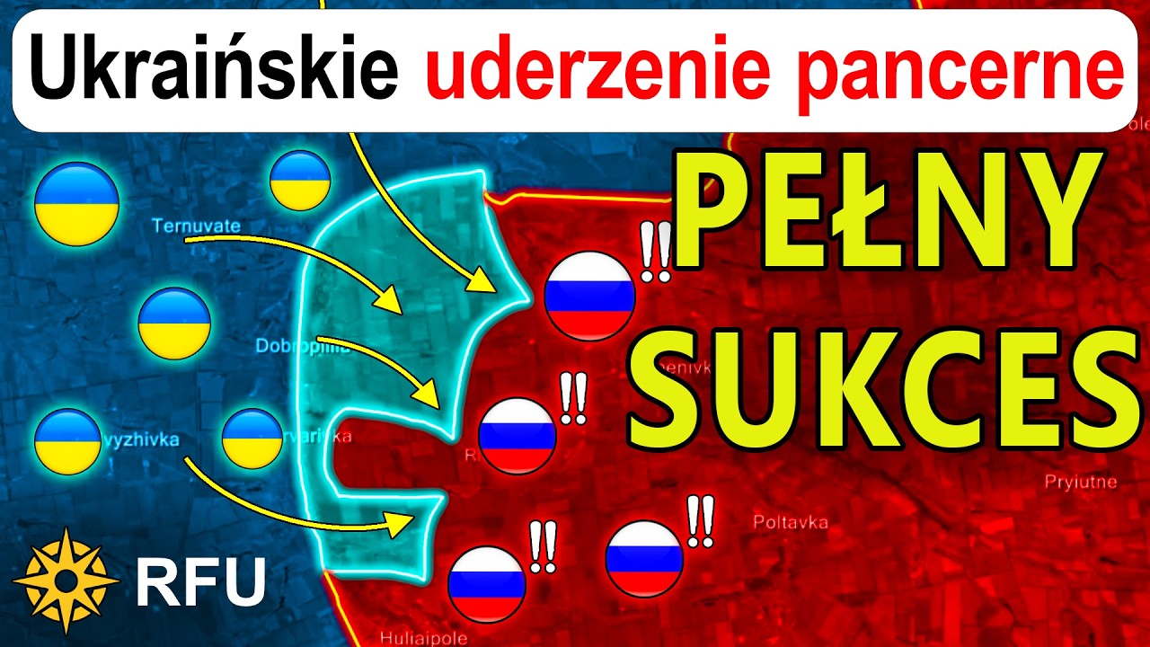 Głęboki przełom: Ukraińcy miażdżą rosyjską obronę pod Hulajpolem! | RFU News