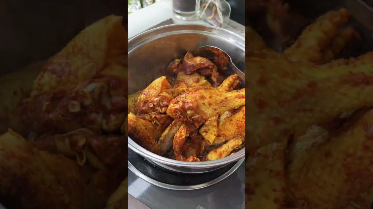 အုန်းထမင်းကြက်သားဟင်းလေးပါ coconut rice and chicken curry #deliciousfood 🍗🍛👨‍🍳