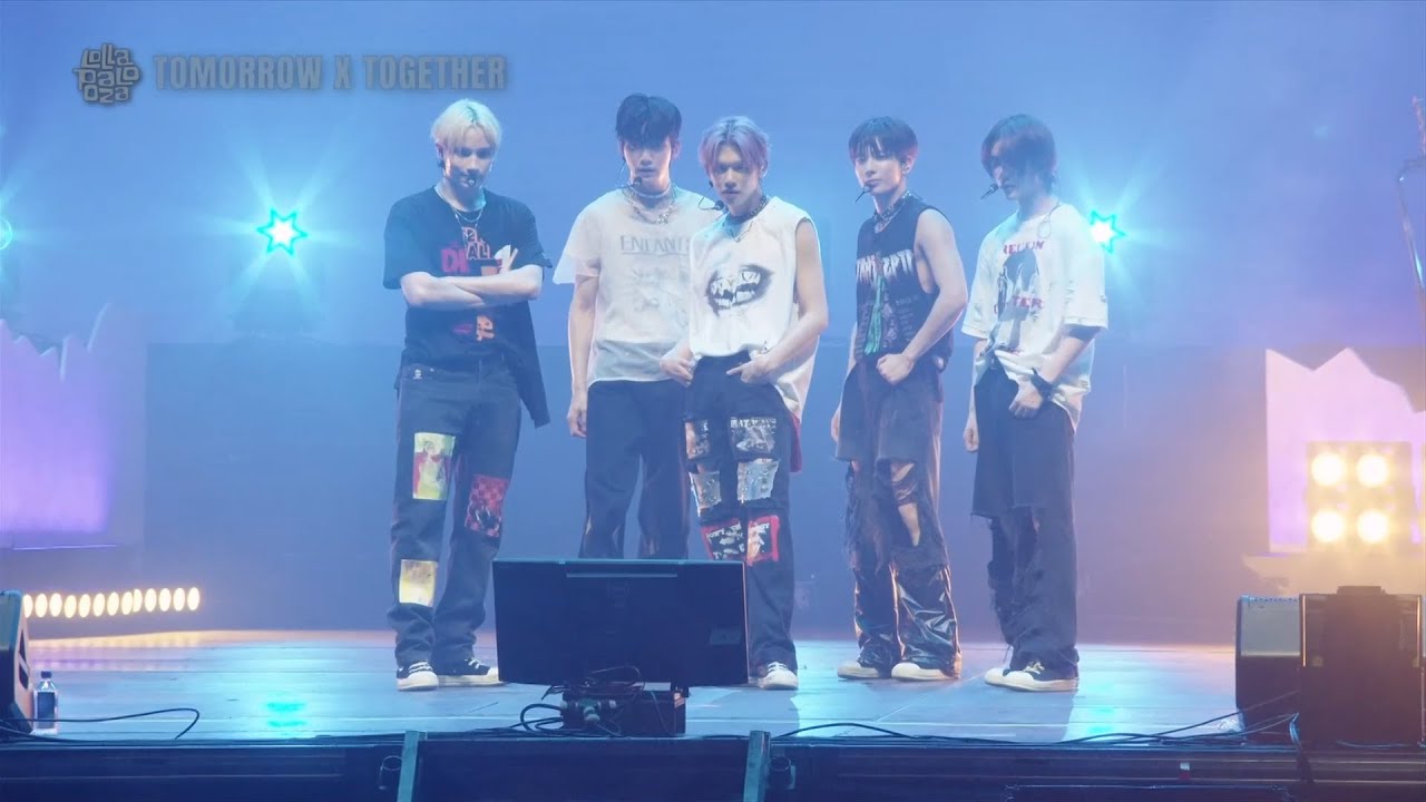 'Do It Like That' stage @ Lollapalooza 2023 - TXT (투모로우바이투게더)
