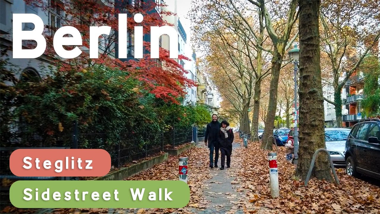 BERLIN WALK | Side Street Walk in STEGLITZ West